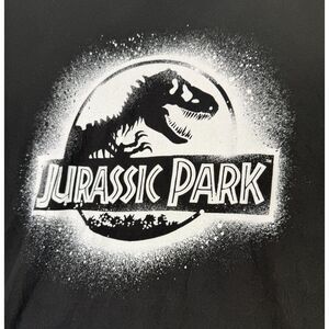 Jurassic World‎ Shirt Mens Large Black Jurassic Park Graphic Tee Dinosaur Movie
